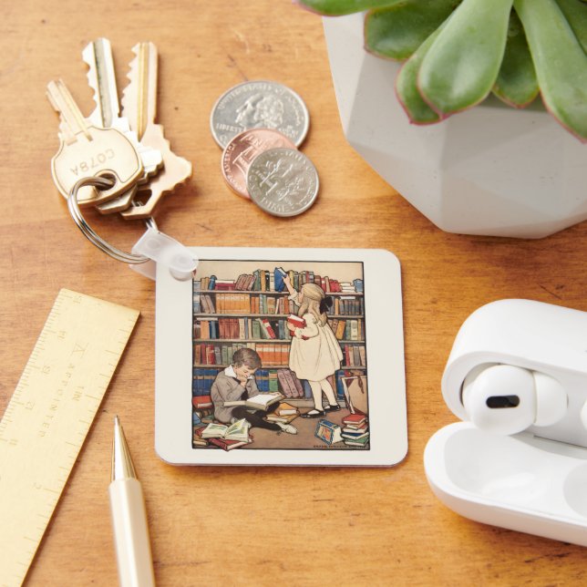 Children's Book Week by Jessie Willcox Smith Keychain (Desk)