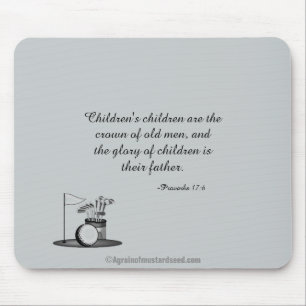 Children's children Father's Day Mouse Pad
