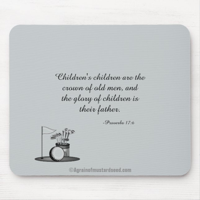 Children's children Father's Day Mouse Pad (Front)