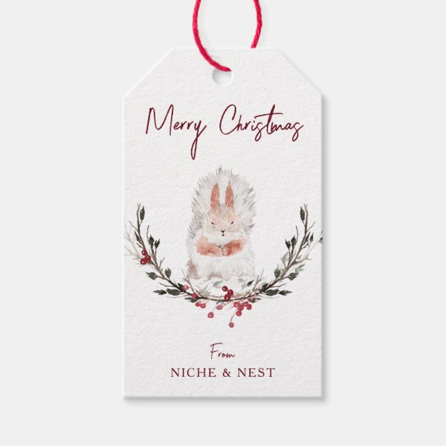 Children's Christmas Gift Tags (Front)