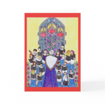 Children's Church Choir Greeting Card