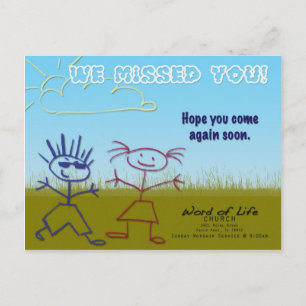 Children's-Church-Postcard Postcard