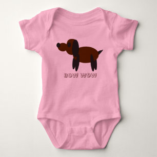 CHILDREN'S CREEPERS - CUTE PUPPY - BOW WOW - GIFTS