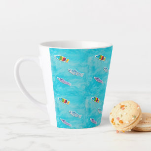 Children's Day Koinobori slanted mug
