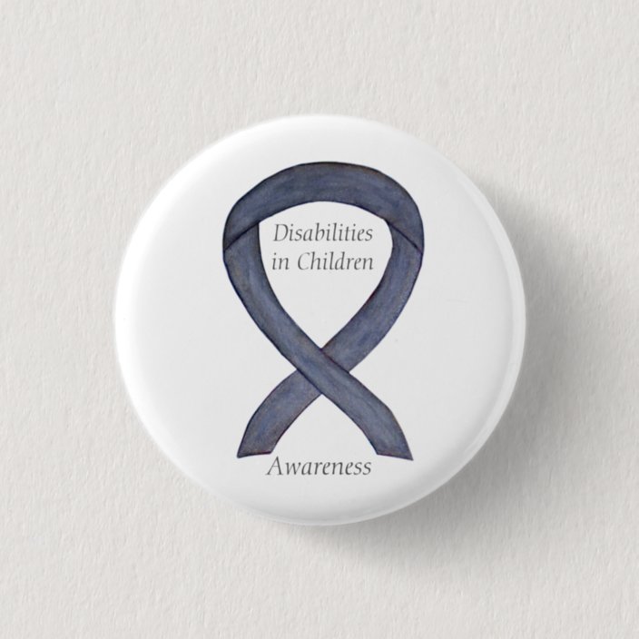 Children's Disabilities Awareness Ribbon Pin | Zazzle.ca