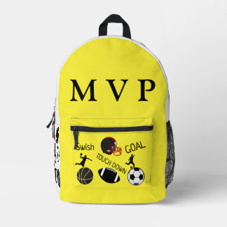 Children's Expression Collection- Boys Printed Backpack