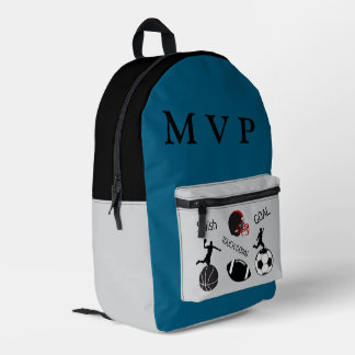 Children's Expression Collection -Boys Printed Backpack