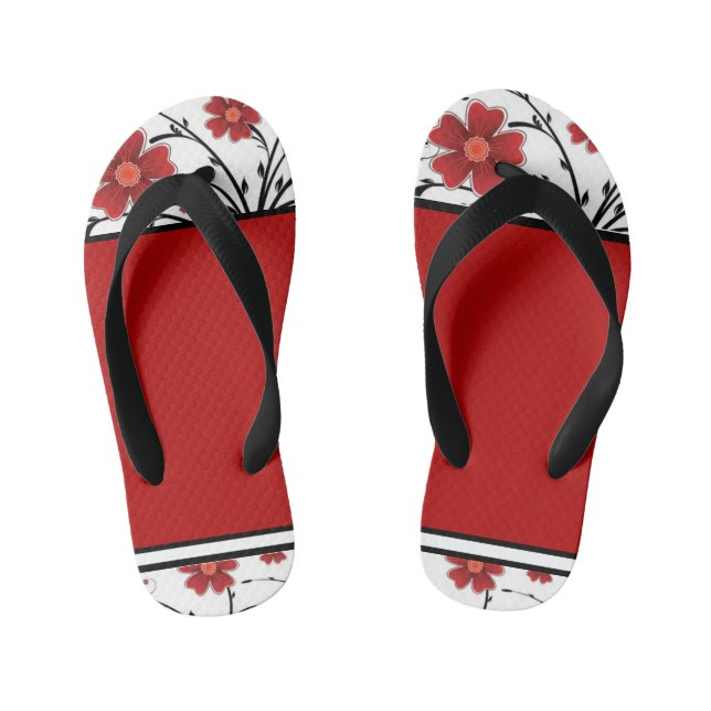 Children's Expression Collection Girl's Flip Flops (Footbed)