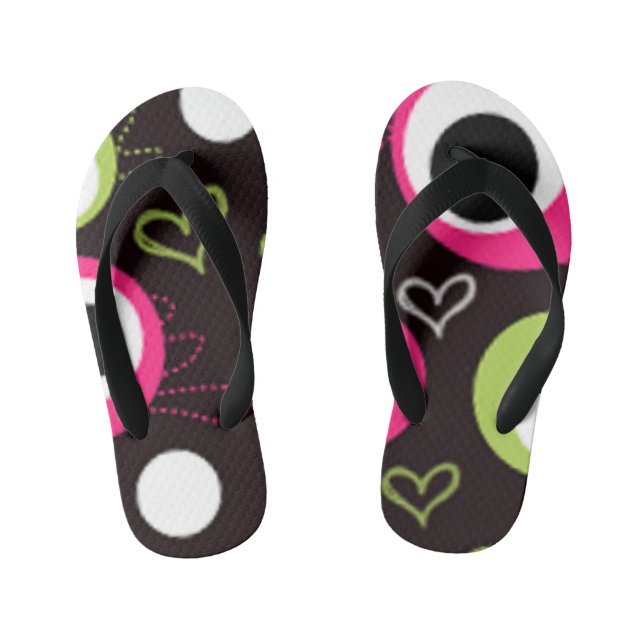 Children's Expression Collection - Girls Kid's Flip Flops (Footbed)