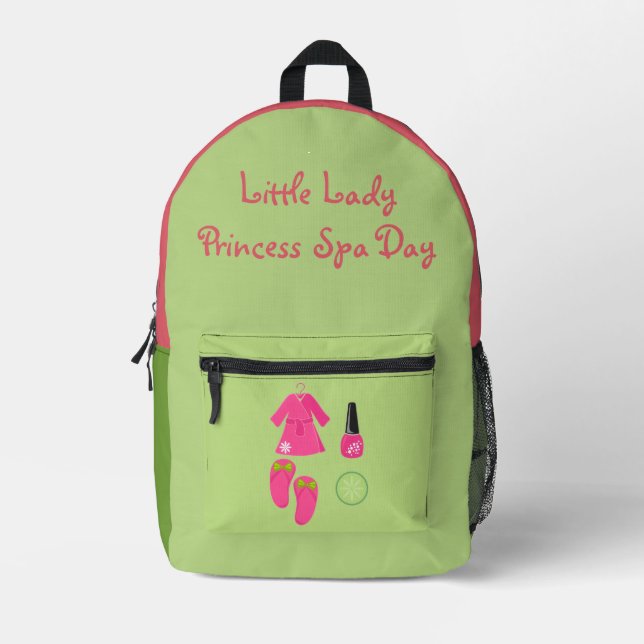 Children's Expression Collection - Girls Printed Backpack (Front)