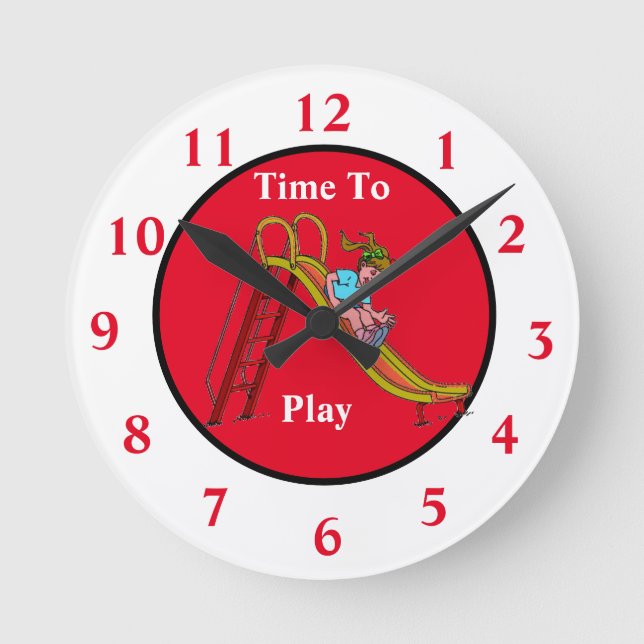CHILDREN'S EXPRESSION COLLECTION- ROUND CLOCK (Front)