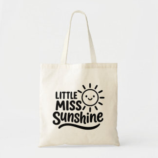 Children's fabric bag - Little Miss Sunshine