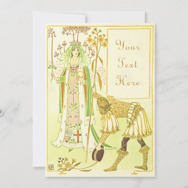 Children's Fantasy Birthday Invitations (Front)