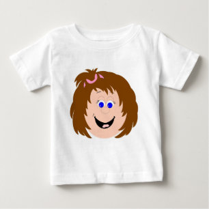Childrens Fun Faces and Graphics Baby T-Shirt