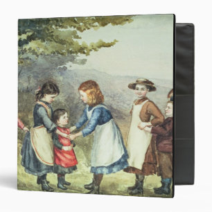 Children's Games, c.1880 (w/c on paper) Binder
