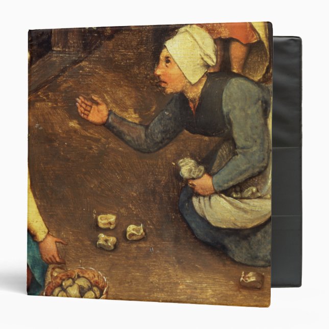 Children's Games : detail of a game throwing Binder (Front/Inside)