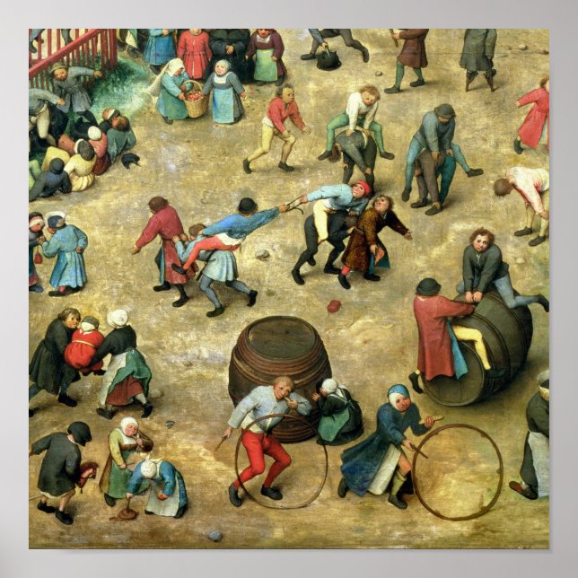 Children's Games : detail of bottom Poster (Front)