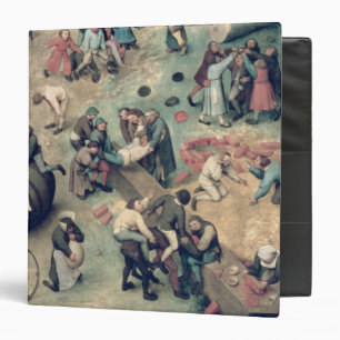 Children's Games : detail of bottom right-hand Binder