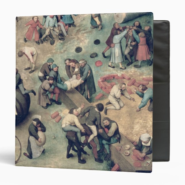 Children's Games : detail of bottom right-hand Binder (Front/Inside)