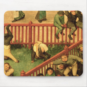 Children's Games : detail of left-hand section Mouse Pad