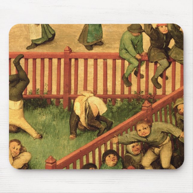 Children's Games : detail of left-hand section Mouse Pad (Front)