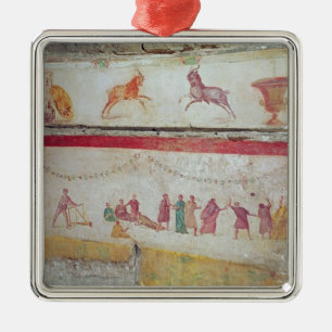 Children's games metal ornament