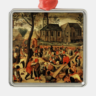 Children's Games Metal Ornament