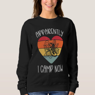 Childrens Glamping Gear Girls Camping Stuff Hiking Sweatshirt