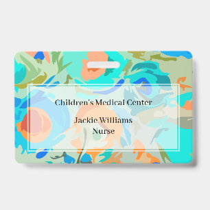 Children's Hospital Medical Staff Name Badges