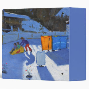 childrens ice rink Clusaz 2014 Binder