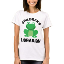 Children's Librarian library frog