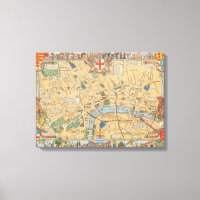 Children's Map of London, England 2