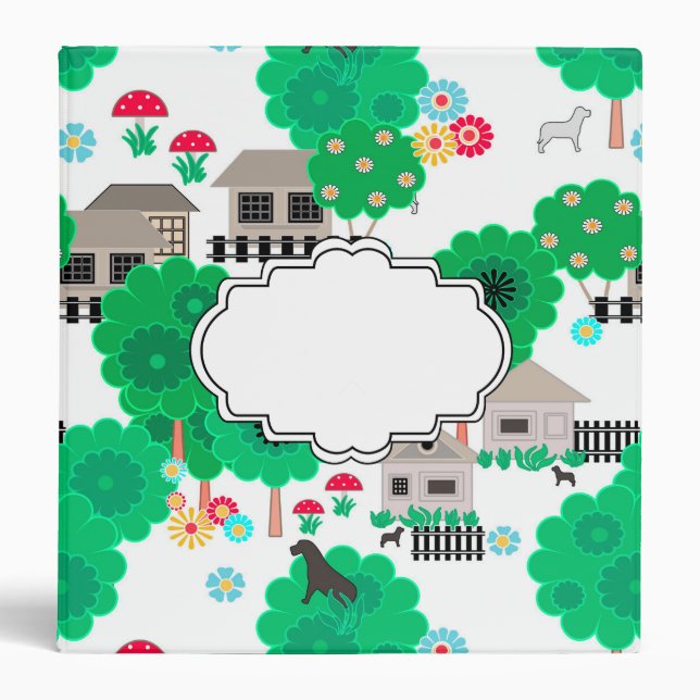 Children's motifs binder (Front)