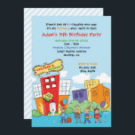 Children's Museum Birthday Party Kids Science Invitation<br><div class="desc">Embark on a magical journey with our 'Children's Museum' Invitation! Picture a heartwarming scene where a group of excited kids, clutching colourful gifts and buoyant balloons, stand before the enchanting facade of a whimsical children's museum. This invitation opens the door to a world of curiosity and discovery, making it the...</div>