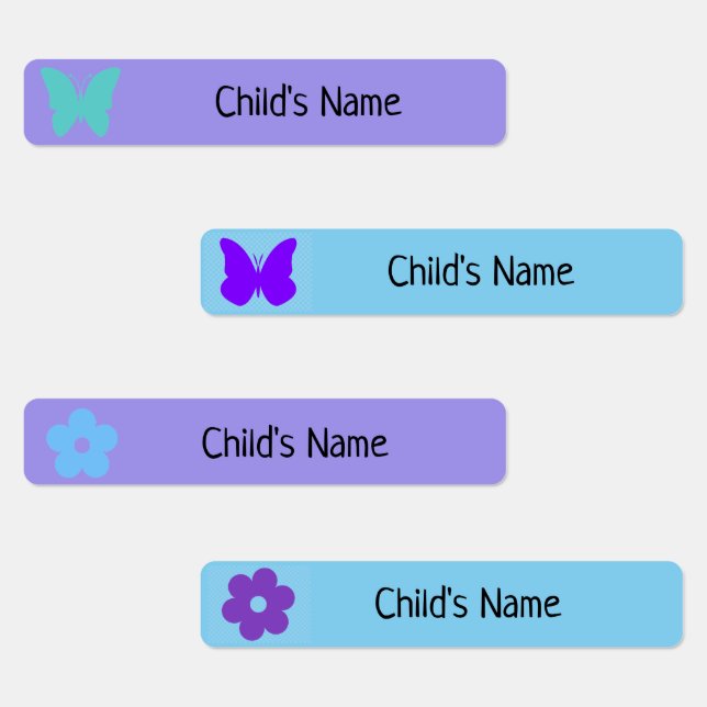 Children's name labels for school/water proof (Group)