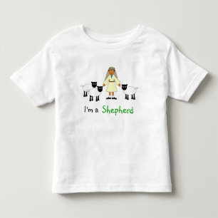 Children's Nativity -- Cute "Shepherd" boy Toddler T-shirt
