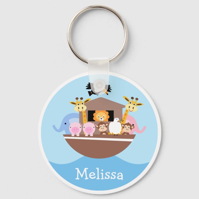 Children's Noah's Ark Key Ring (Front)