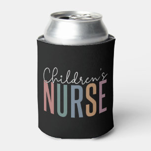 Children's Nurse   Retro Children's Nursing Can Cooler