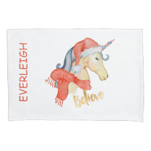 Children's Personalized Christmas  Pillowcase