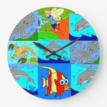 Childrens  Picture Clock