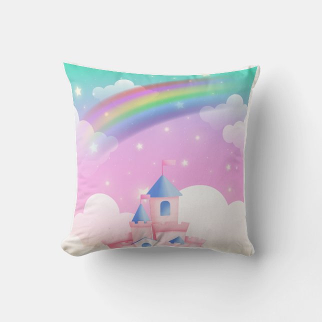 Children's Room Decor Throw Pillow (Front)
