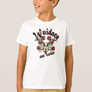 Children's shirt motif Roses with the head
