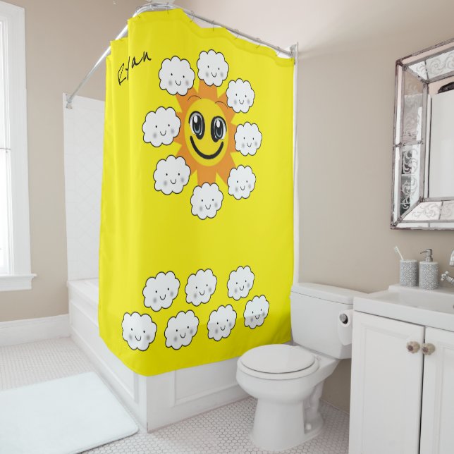 Children's Shower Curtain (In Situ)