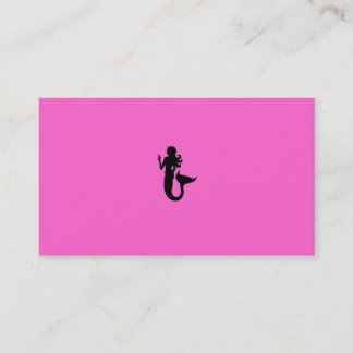 Children's Swim Instructor_Mermaid-themed biz card