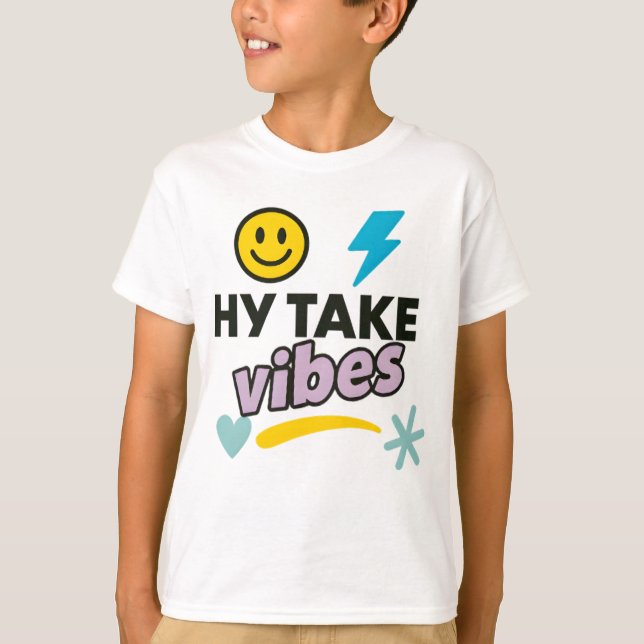 Children's T-shirt with Ukrainian inscription (Front)