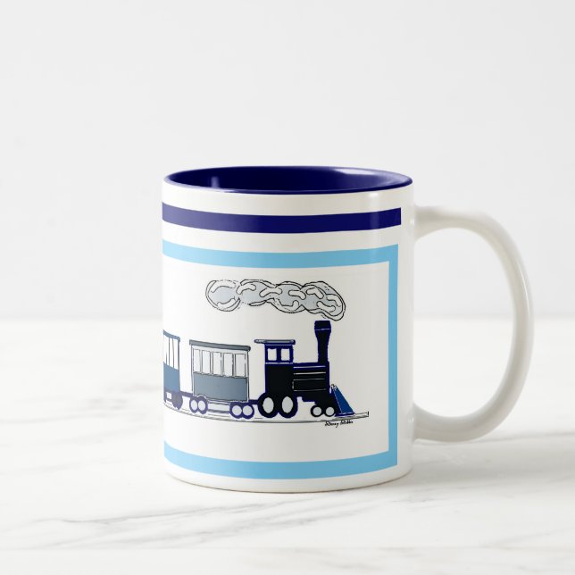 Childrens Train Mug (Right)