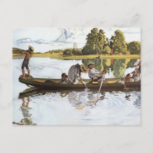 Children's Viking Expedition Postcard