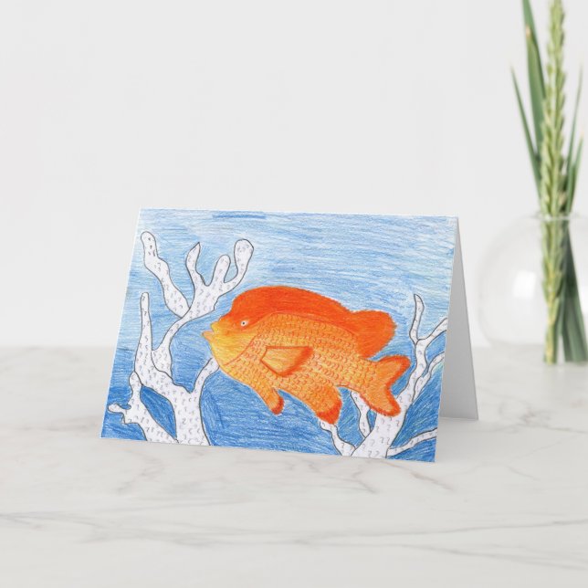 Children's Winning Artwork: garibaldi Holiday Card (Front)