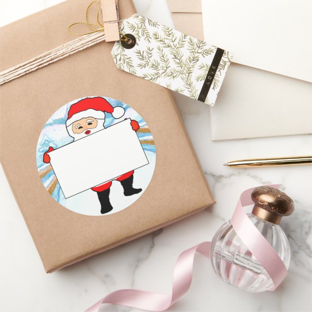 Childrens Xmas Party Blank Name Tags (Gifting)