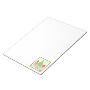 Child's Art, Green Notepad